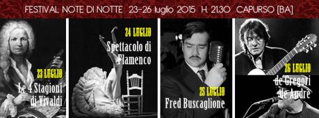 Festival Note di Notte - Terza serata serata - Spettacolo su Fred Buscaglione