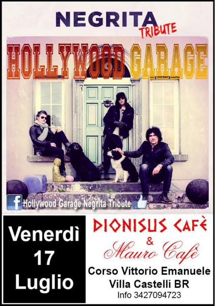 Hollywood Garage Tributo Negrita