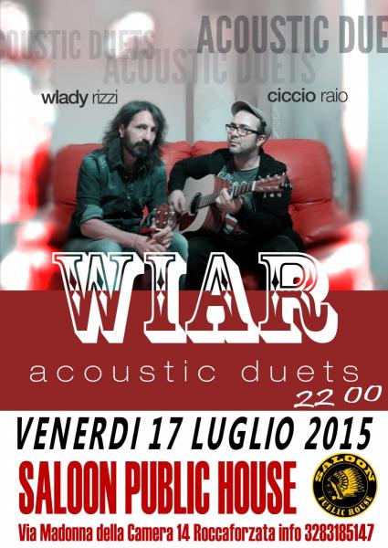 Wiar - Acoustic Duo at Saloon Public House