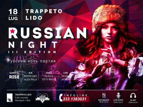 Russian Night Party III - Trappeto Lido
