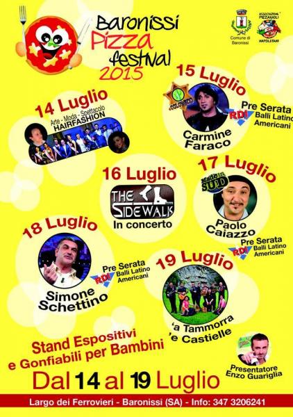 Baronissi Pizza Festival  2015