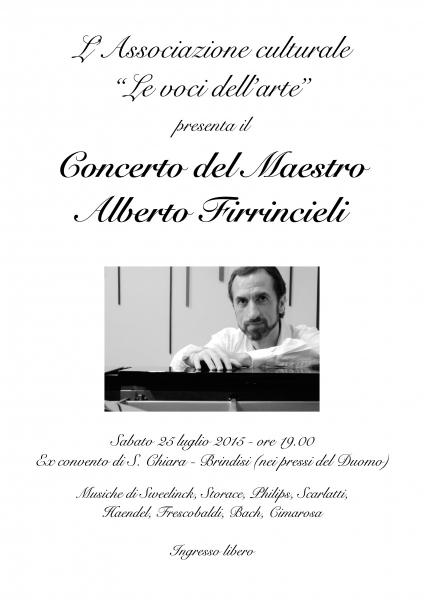 Concerto del M° Alberto Firrincieli
