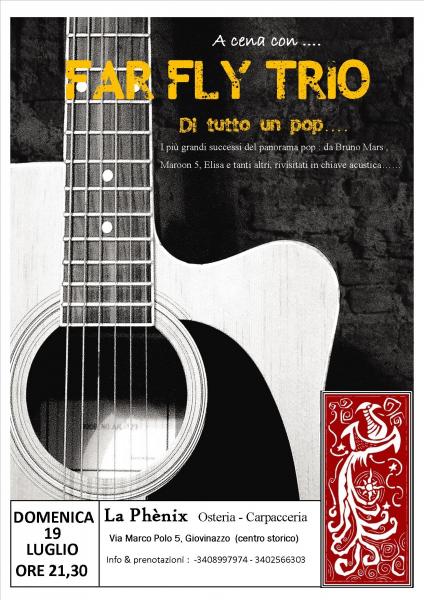 Far Fly Acoustic Trio live