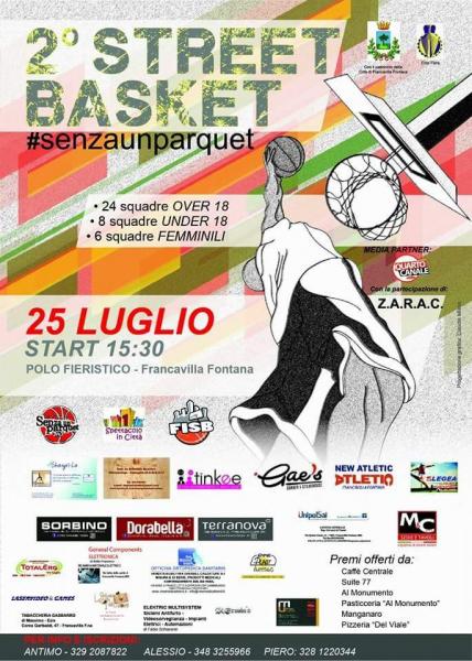 2 streetbasket di Francavilla Fontana "3vs3 senza un parquet"