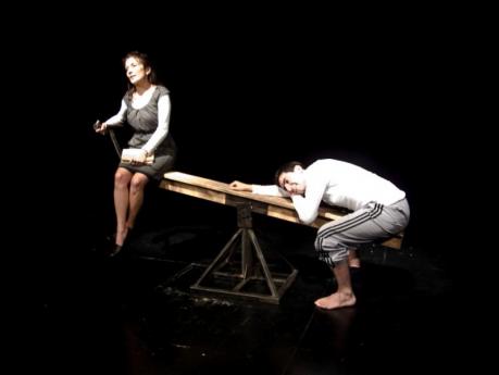 Rosaria De Cicco con Affari illegali di famiglia al PompeiLab per la serata conclusiva della VI rassegna Teatrolab 2015