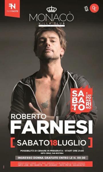 Monacó Villa Club present Roberto Farnesi