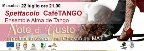 Al Mat lo Spettacolo ‘Cafe’ Tango’ dell’ensamble Alma de Tango