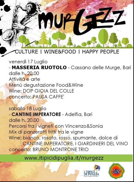Panzerotti, Vino e Musica tra i Vigneti