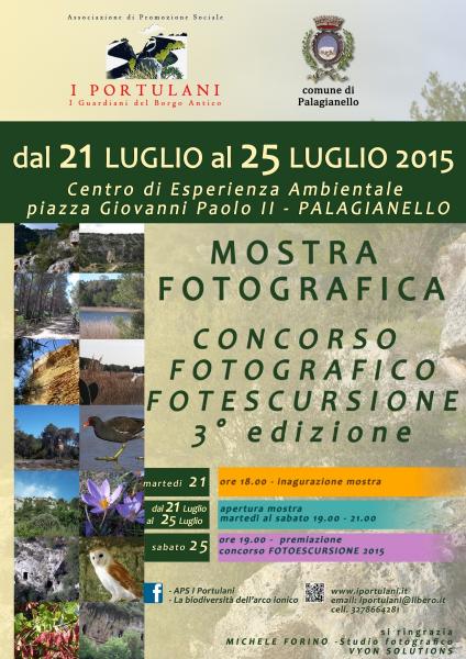 Mostra fotografica - Concorso fotografico "FOTOESCURSIONE" 2015