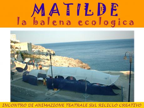 Il Teatro Le Giravolte naviga nel periodo estivo insieme alla balena Matilde nel Salento