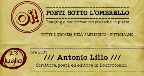 Poeti sotto l'ombrello - Antonio Lillo