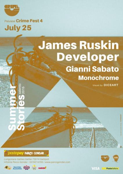 Crime Fest Opening Party con James Ruskin e Developer