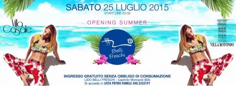 Inaugurazione Belli Freschi - Free Entry