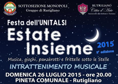 9^ Festa dell’UNITALSI - «Estate Insieme»