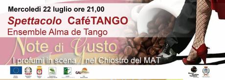 Spettacolo ‘Cafe’ Tango’ dell’ensemble Alma de Tango