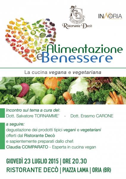 Alimentazione e Benessere - La cucina vegana e vegetariana