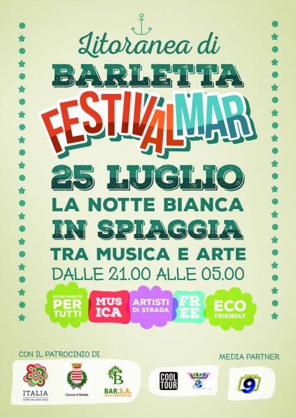 Festivalmar 2015 - La notte bianca in spiaggia!