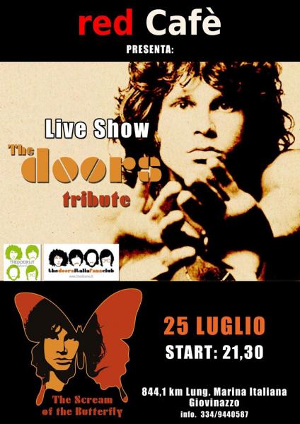 The DOORS tribute # Live # Red Cafè // Giovinazzo //