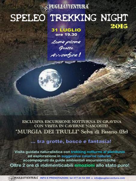SPELEO TREKKING NIGHT di Pugliavventura