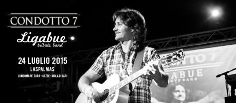 venerdi 24 luglio CONDOTTO7 (Ligabue Tribute Band) live