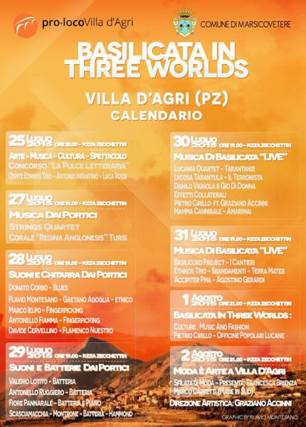 Basilicata in three worLds: una settimana di musica, cultura e moda