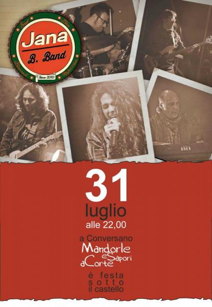 JANA B. BAND live at  Mandorle e Sapori a Corte