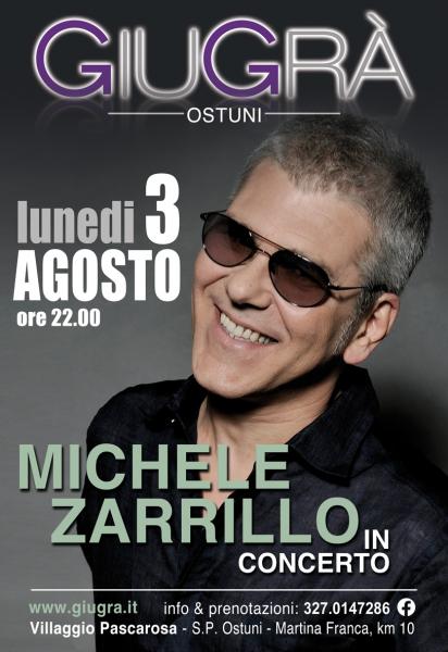 Michele Zarrillo in concerto al Giugra' di Ostuni