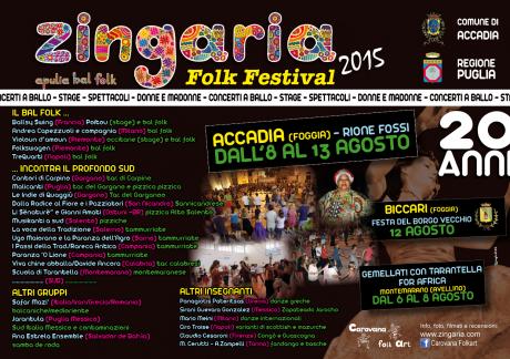 Folk festival Zingarìa XX edizione