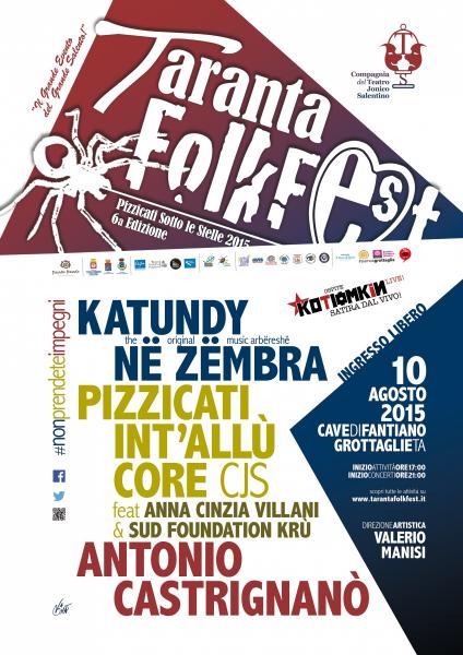 Taranta Folk Fest 2015 - 6^ Edizione