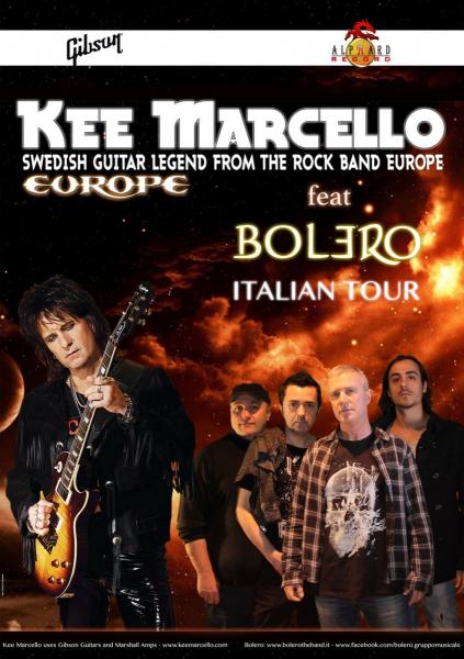 Kee Marcello Feat Bolero Italian Tour