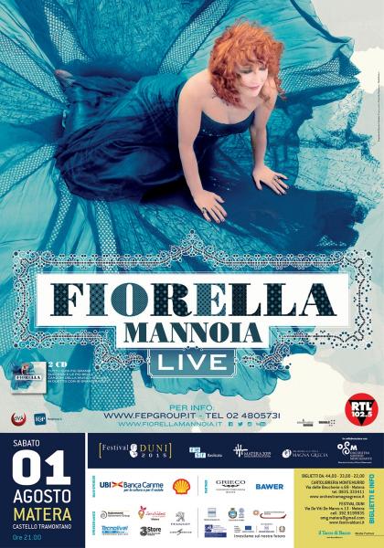 Festival Duni 2015: Fiorella Mannoia in concerto