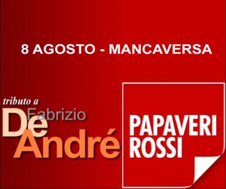 Tributo a FABRIZIO DE ANDRE' - PAPAVERI ROSSI