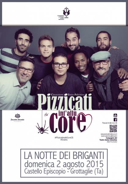 Pizzicati int'allù Core CJS alla X Edizione de La Notte dei Briganti