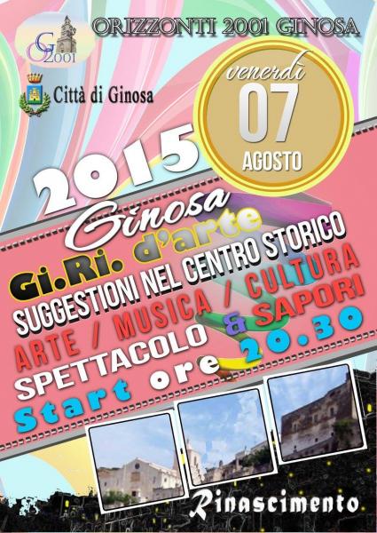 GI.RI. D'ARTE 2015
