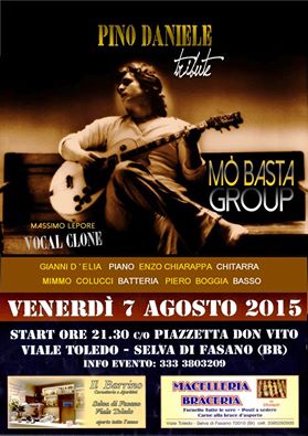 "Mo' Basta" Group in concerto (Pino Daniele Tribute)