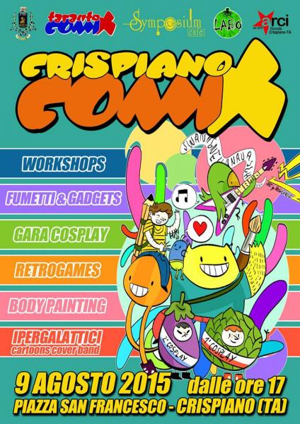 CRISPIANO COMICS al Symposium Cafè di Crispiano