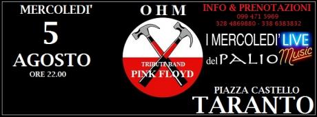 OHM PINK FLOYD Presso PALIO CAFE'