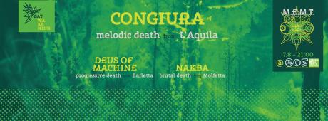 MEMT - Congiura / Deus Of Machine / Nakba