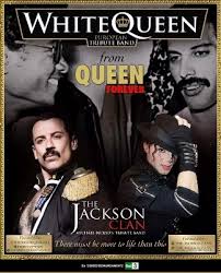 "QUEEN FOREVER" concerto dei "White Queen" Europan Tribute Band-Special Guest "THE JACKSON CLAN" Michael Jackson Tribute Band
