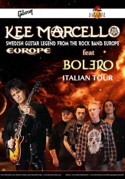 Kee Marcello feat Bolero italian tour