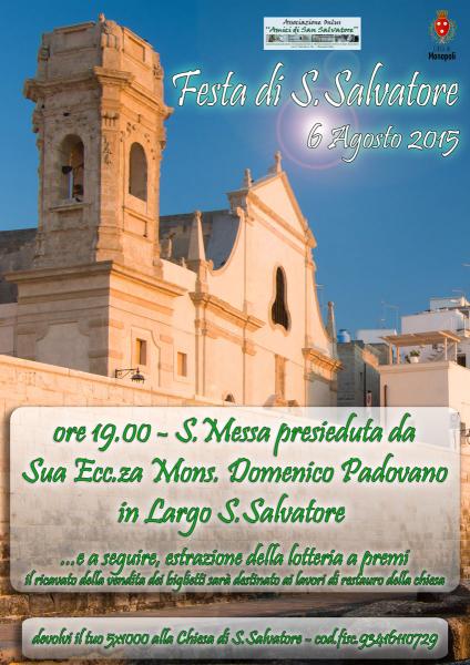 Festa di San Salvatore 06 Agosto 2015
