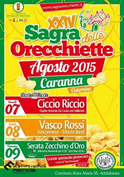XXIV Sagra delle orecchiette - c.da CARANNA (Cisternino)