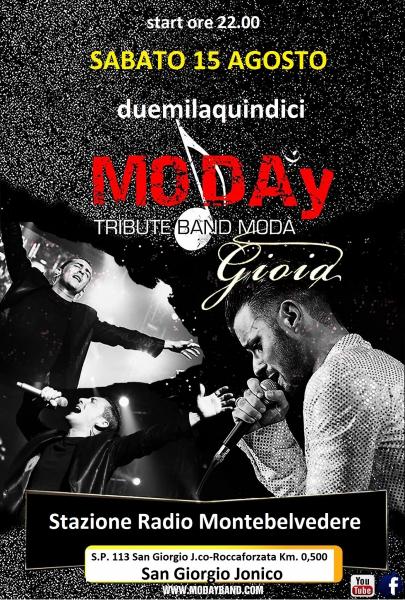Concerto dei "Modày" tribute Band Modà
