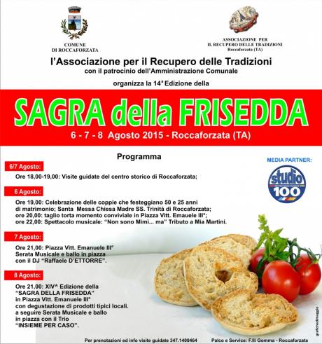 XIV ^ Sagra della Frisedda