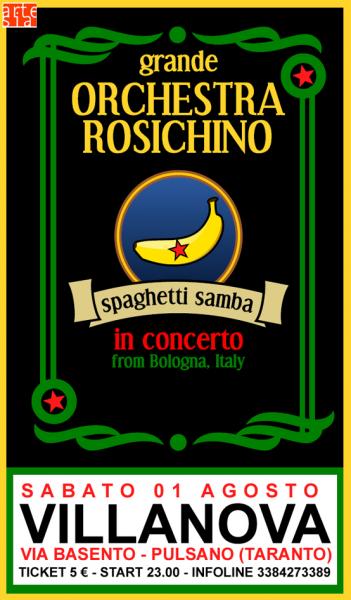 Grande Orchestra Rosichino in concerto (da Bologna) + Dj Set