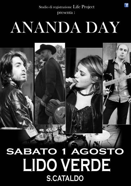 Ananda Day Live al Lido Verde - San Cataldo di lecce