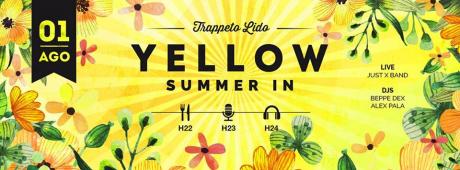 Yellow Summer in concerto Just x Band Trappeto Lido