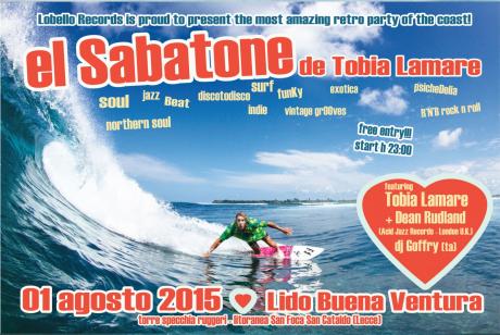 EL SABATONE de Tobia Lamare - feat. Tobia Lamare + Dean Rudland