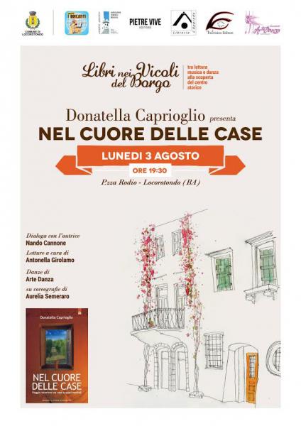 Donatella Caprioglio presenta Nel Cuore delle Case