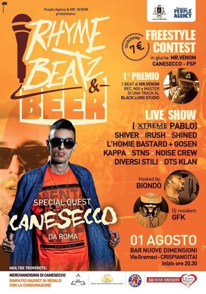 Rhyme Beatz & Beer! Live!